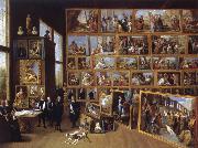 Arobduke Leopold Wilhelm in his gallery in Brussels David Teniers